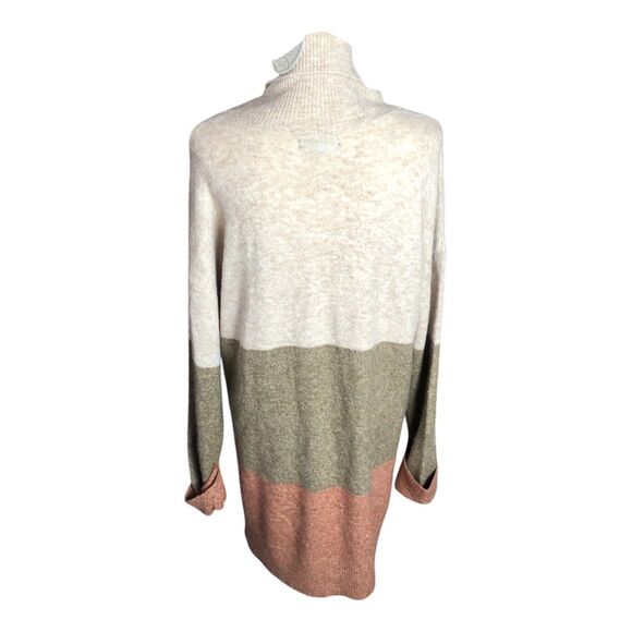 Rachel Roy‎ Cozy Oversized Women's Block Turtle Neck Sweater NWT Dress Sz M - Picture 6 of 12